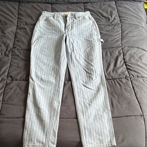 Madewell Herringbone Patterned Pants